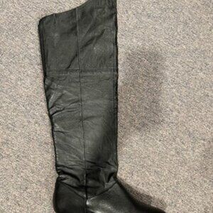 Bakers Tate Style 135 Size 9B Women Tall Black Leather Boots New Unworn Ladies